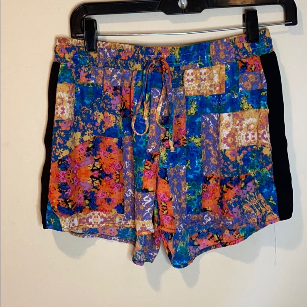 AQUA multi-colored shorts